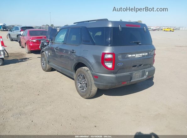 3FMCR9B61RRE26331 2024 FORD BRONCO SPORT Gray Trasero izquierdo