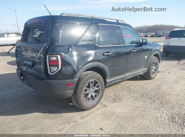 3FMCR9B63RRE85977 2024 FORD BRONCO SPORT Черный Задняя правая четверть