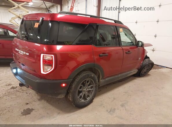 3FMCR9B65MRA17922 2021 FORD BRONCO SPORT Красный 