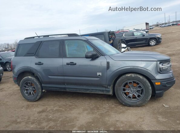 3FMCR9B67MRA41672 2021 FORD BRONCO SPORT Серый Панорамный вид салона 360°