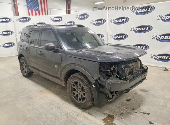 3FMCR9B69MRA54097 2021 FORD BRONCO Black Przód prawy