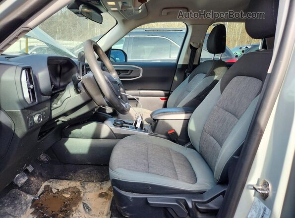 3FMCR9B6XMRA08780 2021 FORD BRONCO Turquoise Front interior view
