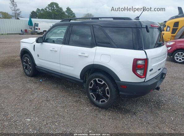3FMCR9C68MRA03334 2021 FORD BRONCO SPORT White Trasero izquierdo