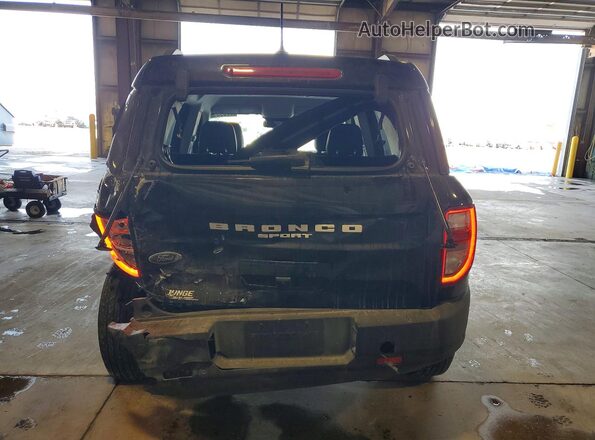 3FMCR9C69MRB09100 2021 FORD BRONCO Черный Вид сзади