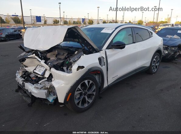3FMTK1R43SMA42631 2025 FORD MUSTANG MACH-E White Przód lewy