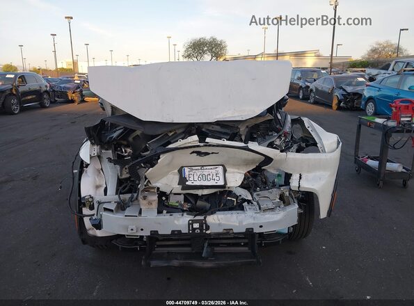 3FMTK1R43SMA42631 2025 FORD MUSTANG MACH-E White Widok wnętrza z tyłu