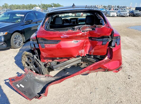 3FMTK1RM7MMA21395 2021 FORD MUSTANG Красный Вид сзади