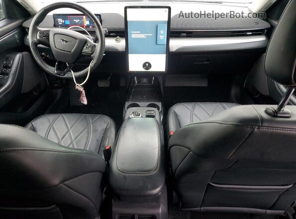 3FMTK1SS1NMA18146 2022 FORD MUSTANG Gray Widok deski rozdzielczej