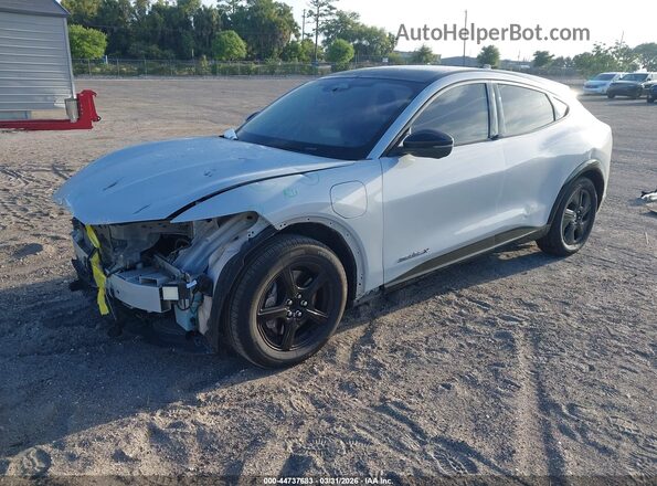 3FMTK2R78MMA57127 2021 FORD MUSTANG MACH-E Gray Передня ліва чверть