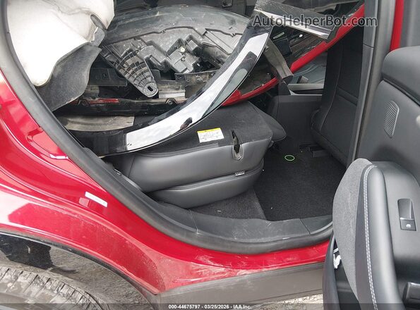 3FMTK3R79PMA54621 2023 FORD MUSTANG MACH-E PREMI Red Widok naklejki z numerem VIN