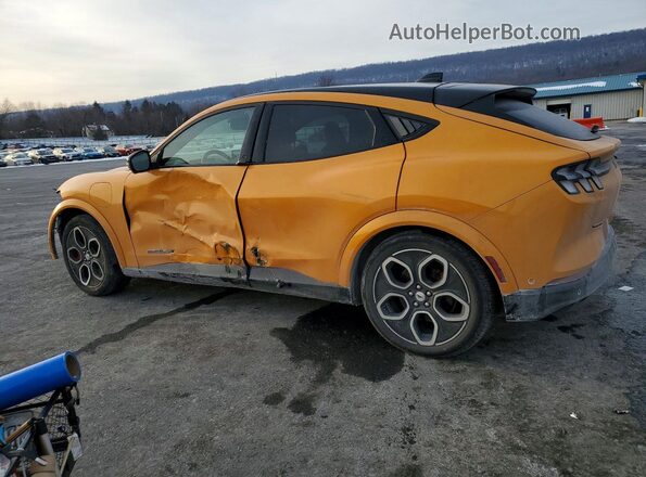 3FMTK4SE3MME03086 2021 FORD MUSTANG Золотой Задняя левая четверть