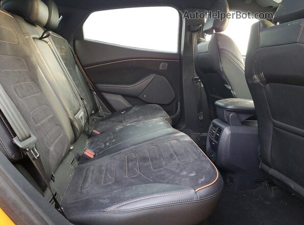 3FMTK4SE3MME03086 2021 FORD MUSTANG Золотой Вид задних сидений