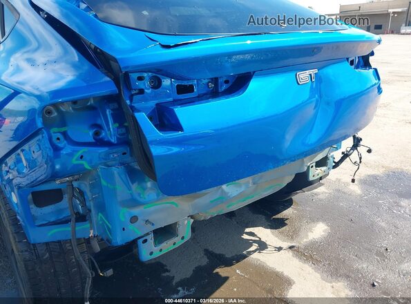3FMTK4SX6SMA46114 2025 FORD MUSTANG MACH-E Blue Вид спереду