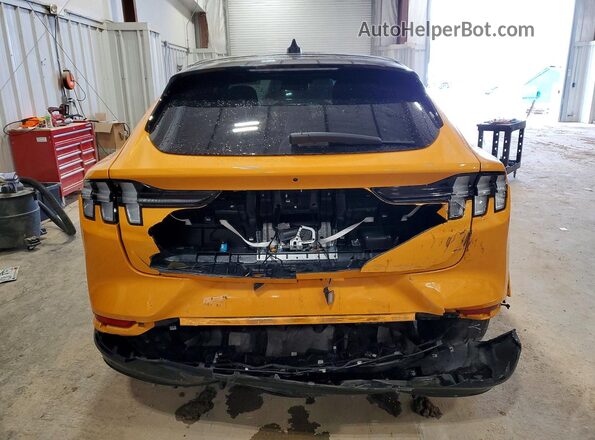 3FMTK4SX9MME04440 2021 FORD MUSTANG Оранжевый Вид сзади