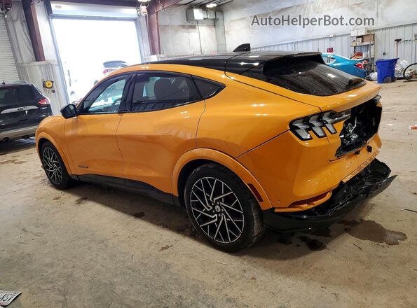 3FMTK4SX9MME04440 2021 FORD MUSTANG Оранжевый Задняя левая четверть