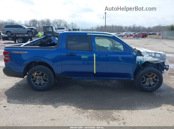 3FTTW8C96RRB77413 2024 FORD MAVERICK Blue Widok wnętrza z tyłu