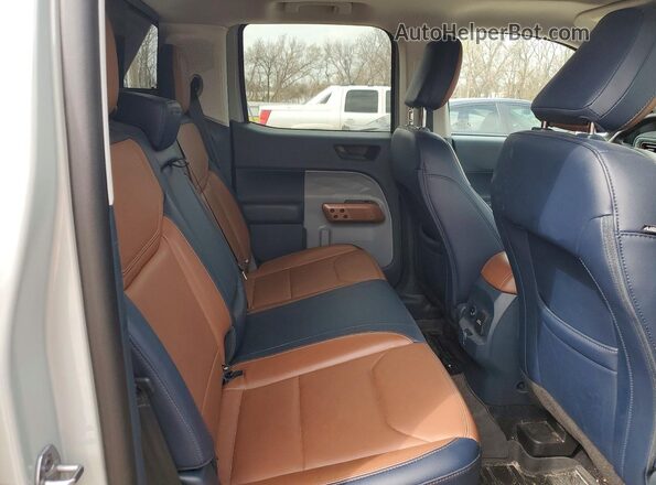 3FTTW8F95NRA23992 2022 FORD MAVERICK Gray Widok tylnych siedzeń