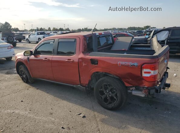 3FTTW8F97NRA62776 2022 FORD MAVERICK Red Rear left