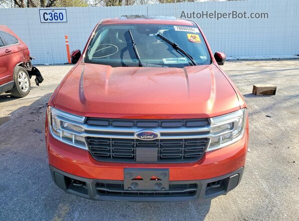 3FTTW8F97NRA62776 2022 FORD MAVERICK Red Front view