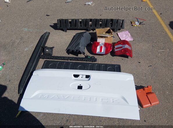 3FTTW8F98PRA14691 2023 FORD MAVERICK White Вид панелі приладів