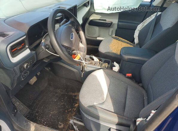 3FTTW8J96RRA91795 2024 FORD MAVERICK Синий Вид салона спереди