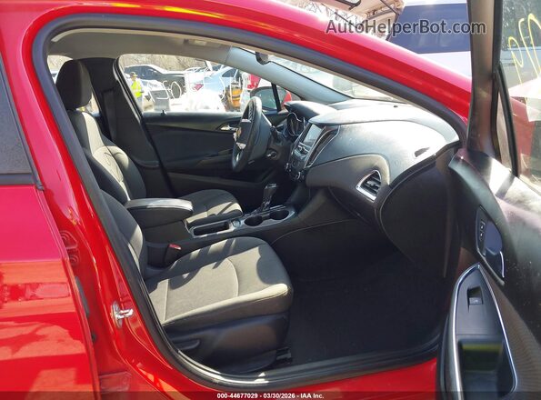 3G1BC6SM6KS615255 2019 CHEVROLET CRUZE Red Front interior view