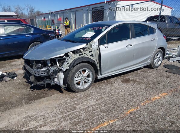 3G1BE6SM3HS568592 2017 CHEVROLET CRUZE Silver Przód lewy