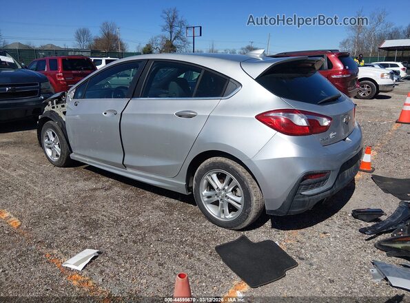 3G1BE6SM3HS568592 2017 CHEVROLET CRUZE Silver Tył lewy