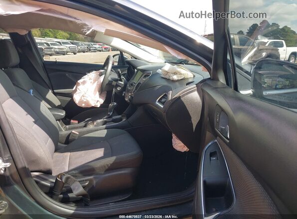 3G1BE6SM9JS606719 2018 CHEVROLET CRUZE Gray წინა სალონის ხედი
