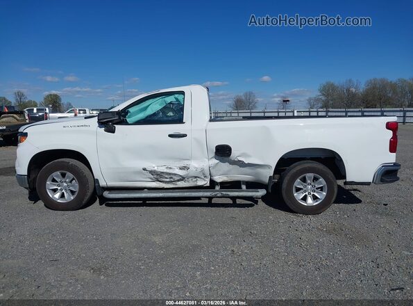 3GCNAAEDXRG274769 2024 CHEVROLET SILVERADO White Вид задньої частини салону