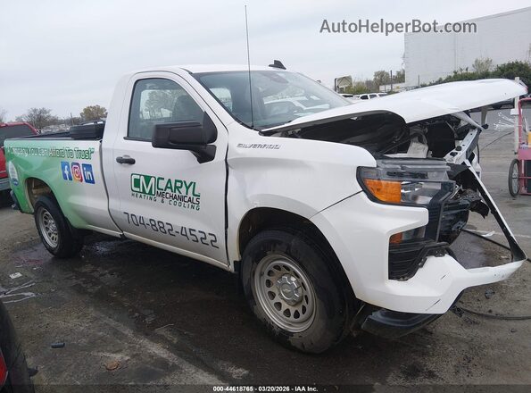 3GCNAAEK5PG143289 2023 CHEVROLET SILVERADO White Widok zestawu wskaźników