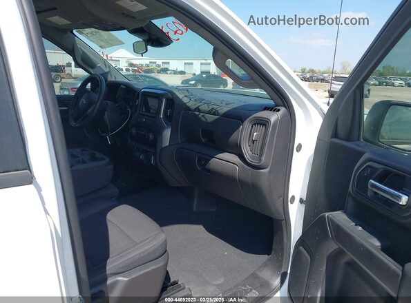 3GCPABEK2RG455930 2024 CHEVROLET SILVERADO Белый Вид салона спереди