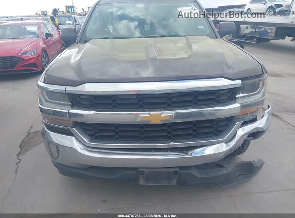 3GCPCREC3GG300215 2016 CHEVROLET SILVERADO Brown Rear interior view