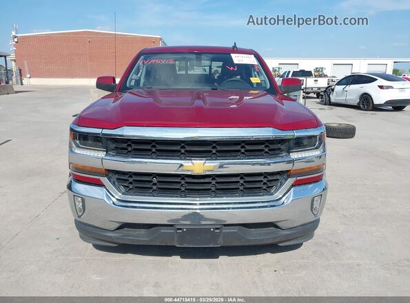 3GCPCREC3JG170685 2018 CHEVROLET SILVERADO Red Vista interior trasera