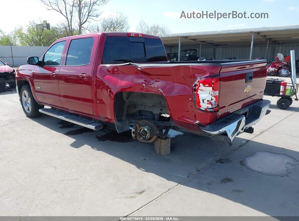 3GCPCREC3JG170685 2018 CHEVROLET SILVERADO Red Trasero izquierdo