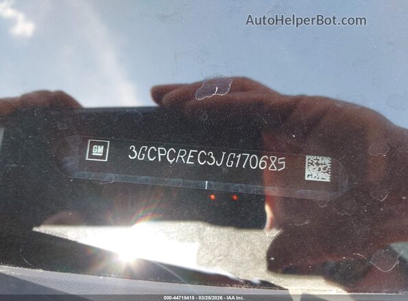 3GCPCREC3JG170685 2018 CHEVROLET SILVERADO Red 