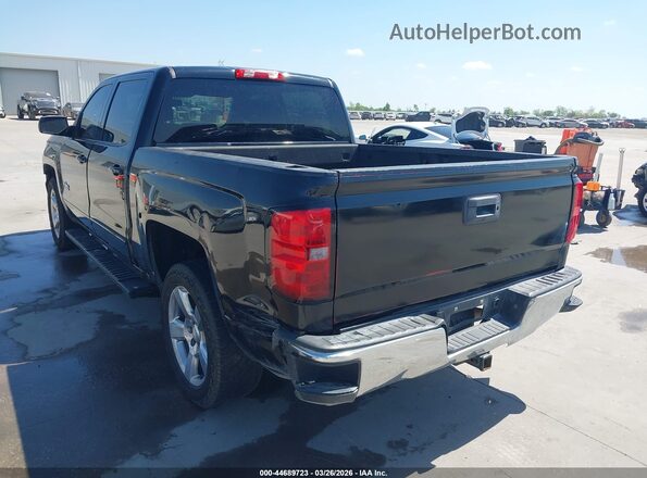 3GCPCREC3JG460618 2018 CHEVROLET SILVERADO Черный Задняя левая четверть