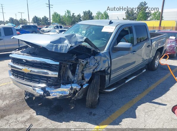 3GCPCREC6GG135146 2016 CHEVROLET SILVERADO Серебряный Передняя левая четверть