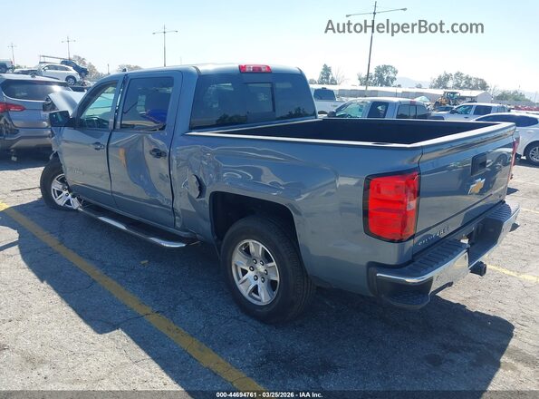 3GCPCREC6GG135146 2016 CHEVROLET SILVERADO Серебряный Задняя левая четверть