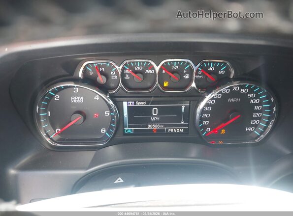 3GCPCREC6GG135146 2016 CHEVROLET SILVERADO Серебряный Вид задних сидений