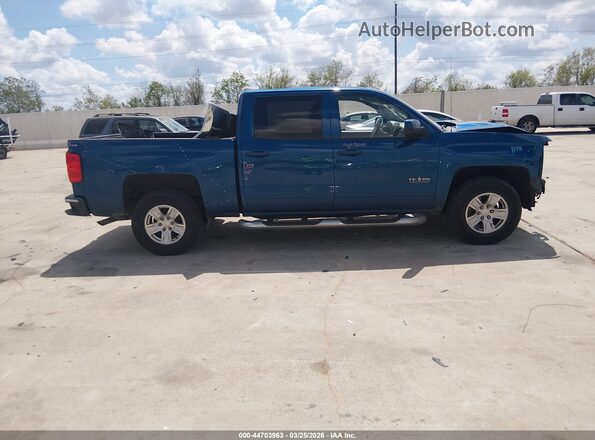 3GCPCRECXJG273893 2018 CHEVROLET SILVERADO Blue 