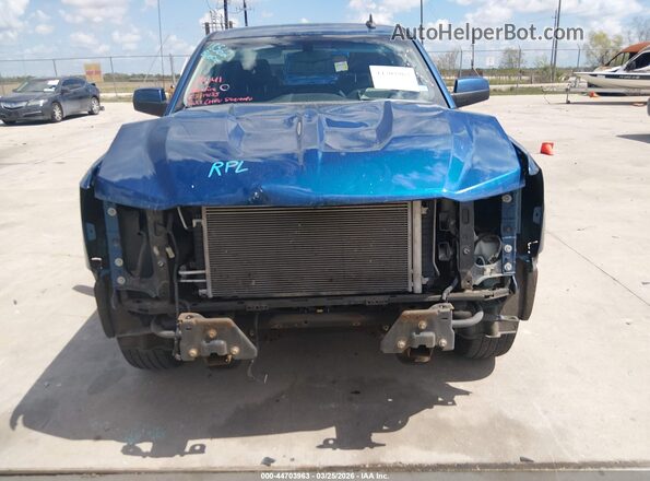 3GCPCRECXJG273893 2018 CHEVROLET SILVERADO Blue 