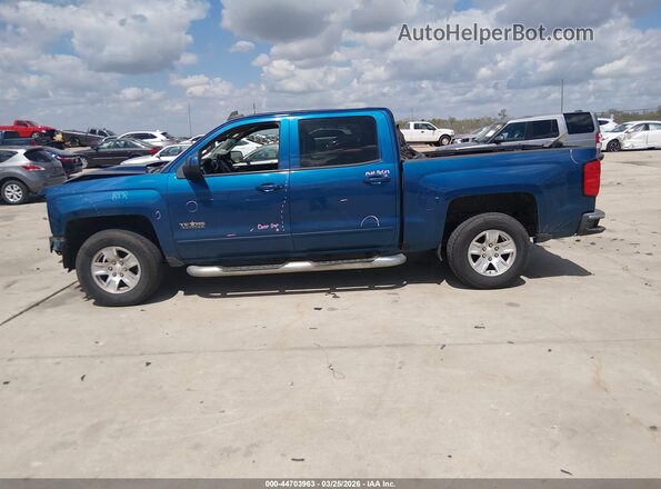 3GCPCRECXJG273893 2018 CHEVROLET SILVERADO Blue 