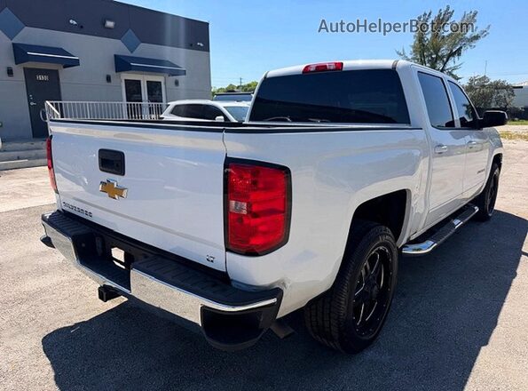 3GCPCRECXJG597832 2018 CHEVROLET SILVERADO Белый Задняя правая четверть