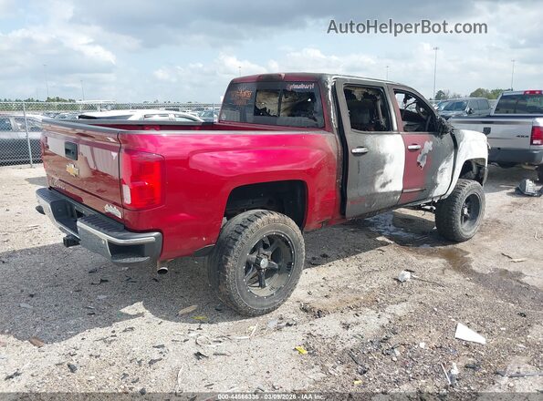 3GCPCTEJXJG633000 2018 CHEVROLET SILVERADO Red Rear right