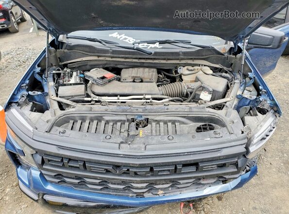 3GCPDCEK5RG309230 2024 CHEVROLET SILVERADO Blue Vista interior trasera
