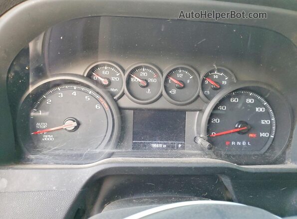 3GCPWAEK9NG161432 2022 CHEVROLET SILVERADO White Vista del cuadro de instrumentos