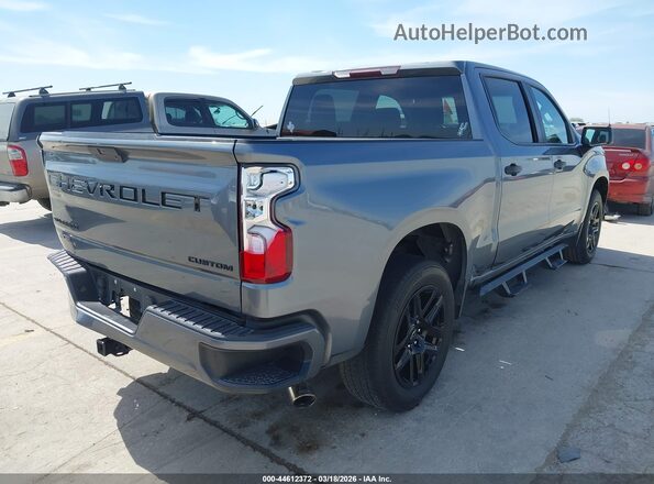 3GCPWBEH2MG186052 2021 CHEVROLET SILVERADO Gray უკანა მარჯვენა