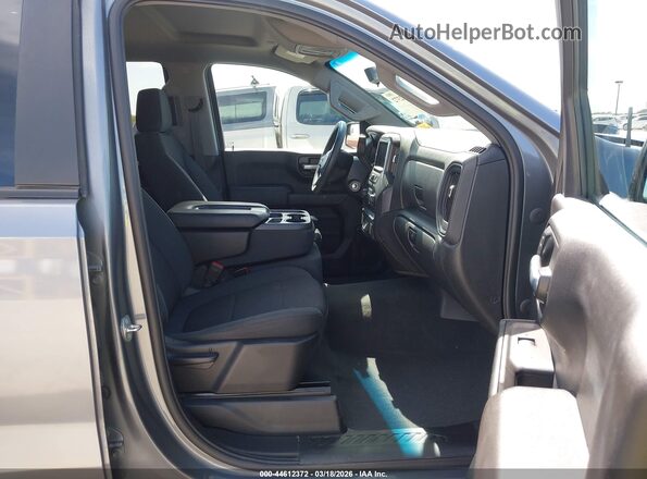3GCPWBEH2MG186052 2021 CHEVROLET SILVERADO Gray წინა სალონის ხედი