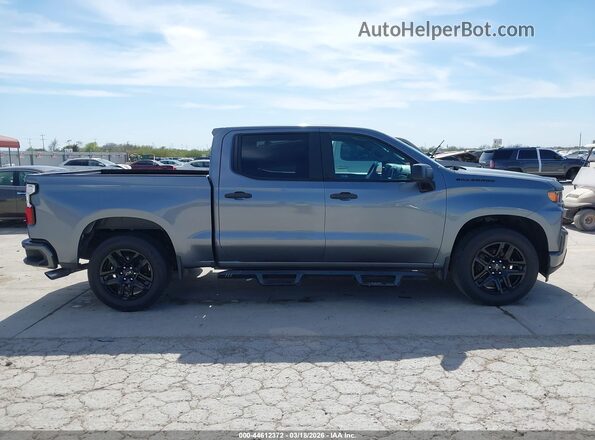 3GCPWBEH2MG186052 2021 CHEVROLET SILVERADO Gray უკანა სალონის ხედი